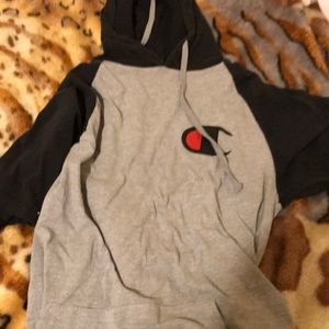 Champion short sleeve hoodie
